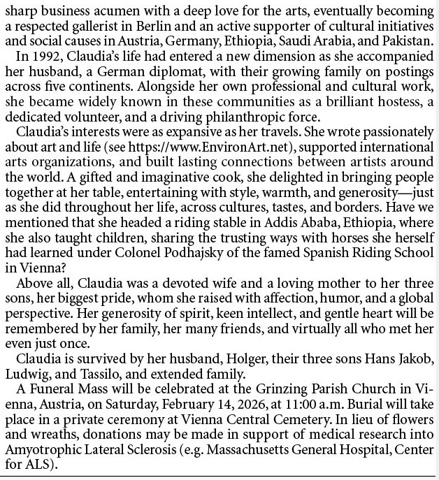 CAZ obituary part 2